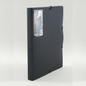 FASCIKL A4 S GUM.CRNI ART.572