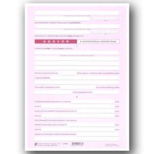 I-419 UGOVOR O PRODAJI