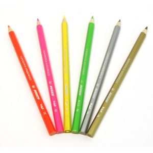 BOJICA DRVENA KINDERFEST NEON ROZA