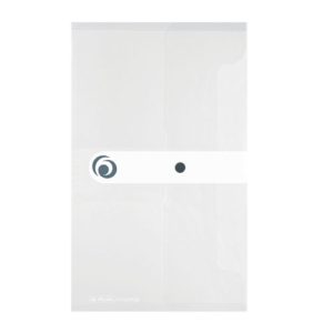 FASCIKL PP S GUMB. 22,5x13 PROZIRNI H