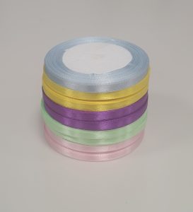 TRAKA SATEN 0,6cm SORT