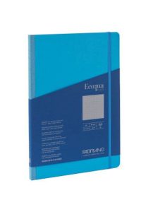 NOTES A4 FABRIANO ECOQUA PLUS ŠIVEN S PLATN.RUBOM TURCHESE
