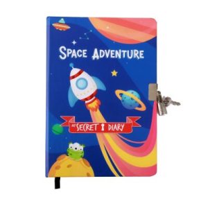 DNEVNIK S KLJUČEM A5 SPACE ADVENTURE