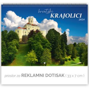 KALENDAR ZIDNI HRV. KRAJOLICI 2024