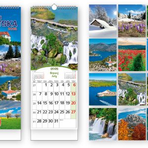 KALENDAR ČAROBNA HRVATSKA 2025