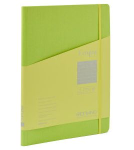 NOTES A5 FABRIANO SKRIVENA SPIRALA NA TOČKICE LIME