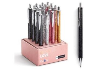 ROLER GLITTER MOON CRNI