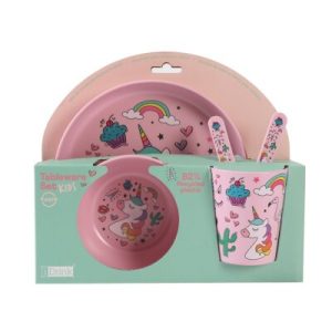 SET PRIBORA ZA JELO UNICORN KIDS