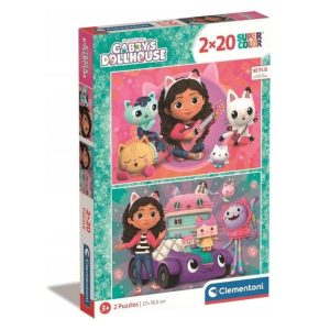 PUZZLE GABBYS DOLLHOUSE 2x20 KOM
