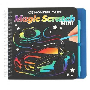 MONSTER CARS MINI MAGIC SCRATCH