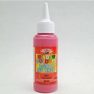 BOJA ZA STAKLO 60 ml CRVENA K-I-N
