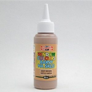 BOJA ZA STAKLO SVJETLO SMEĐA 60 ML K-I-N