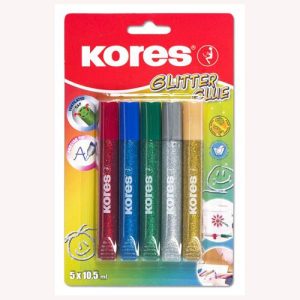 LJEPILO GLITTER 10,5ml 5 BOJA KORES