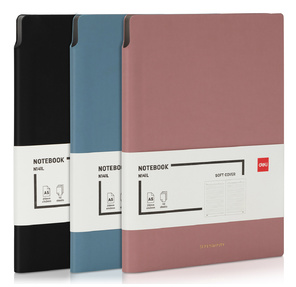 DELI BLOK A5 112L KOŽNI DIN141L