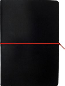 NOTES PORTOFINO BLACK A5 CRNO-CRVENI
