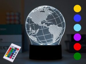 LAMPA 3D NA DODIR PROMJENA BOJA WORLD